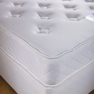 HEALTHCARE SUPREME MATTRESS and base corner